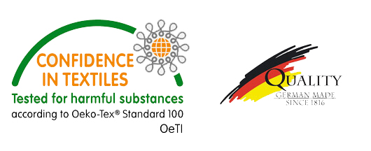 Os Sanomed Antialergicos possuem CERTIFICADO INTERNACIONAL de Qualidade Alemã STANDARD 100 by OEKO-TEX®
